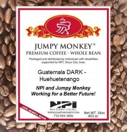 Guatemala DARK - Huehuetenango - Jumpy Monkey® Coffee