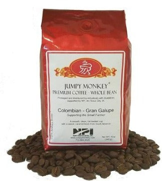 Colombian Gran Galupe - Full bodied cup - Jumpy Monkey® Coffee
