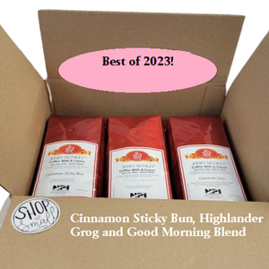 BEST OF 2023 - Cinnamon Sticky Bun, Highlander Grog & Good Morning Blend!!! - Jumpy Monkey® Coffee