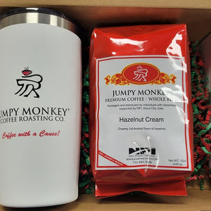 Jumpy Monkey 20 oz Tumbler, Insulated Stainless Steel  **NEW** - Jumpy Monkey® Coffee