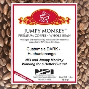 Guatemala DARK - Huehuetenango - Jumpy Monkey® Coffee