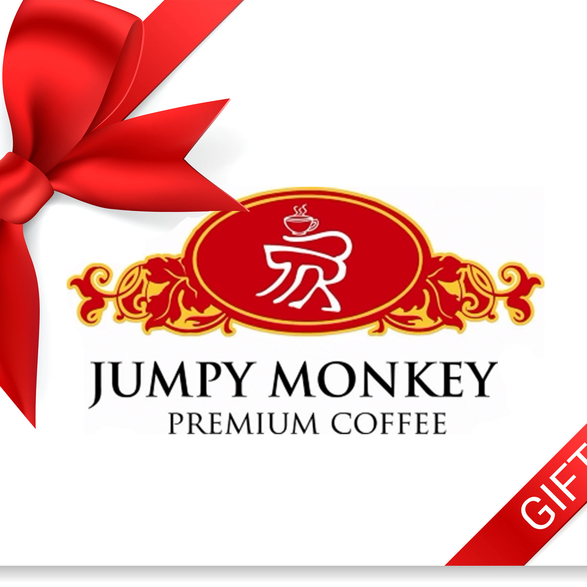 Jumpy Monkey Gift Card | Jumpy Monkey Coffee – Jumpy Monkey® Coffee