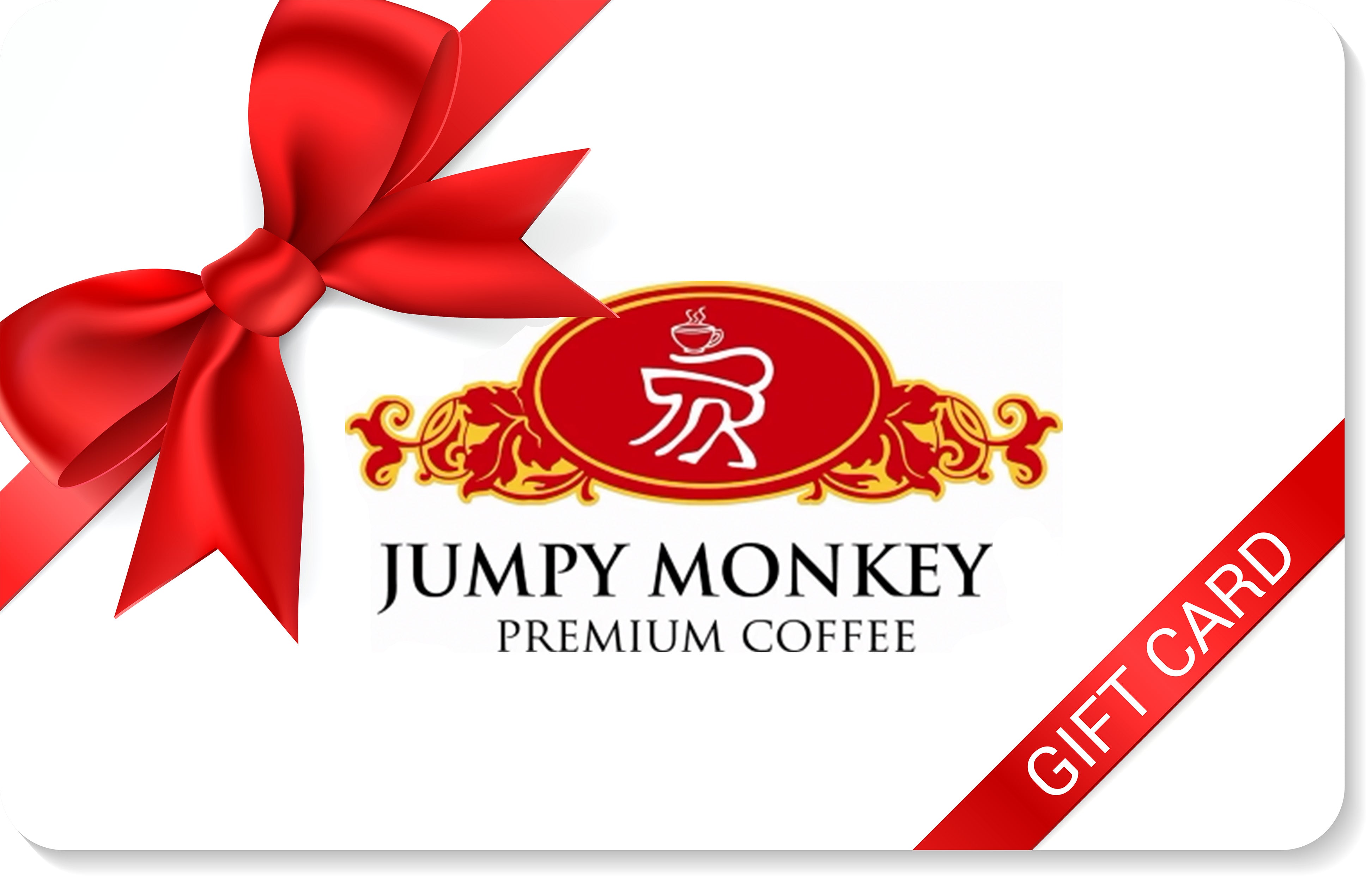 Jumpy Monkey Gift Card | Jumpy Monkey Coffee – Jumpy Monkey® Coffee