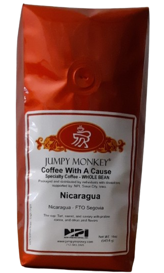 Nicaragua: Medium Roast | Jumpy Monkey Coffee