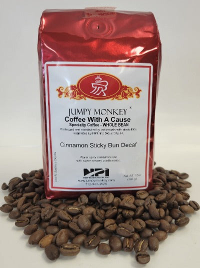 Cinnamon Sticky Bun Decaf - Great flavor!  Mountain water processed decaf beans