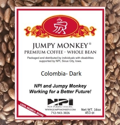 Colombia Dark - Jumpy Monkey® Coffee