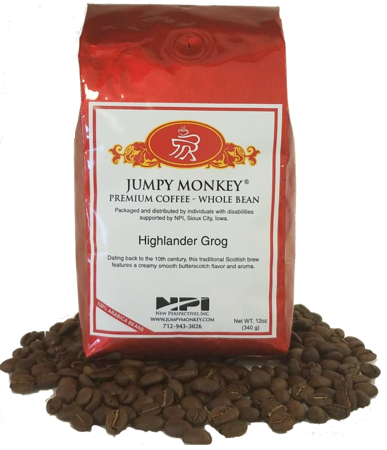 Highlander Grog - Medium roast | Jumpy Monkey Coffee