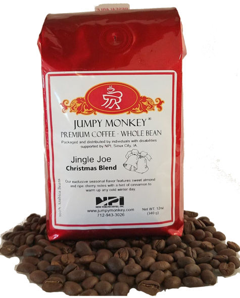 Jingle Joe - sweet almond and ripe cherry notes - Jumpy Monkey® Coffee