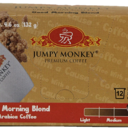 Good Morning Blend - K Cup Pods - Jumpy Monkey® Coffee