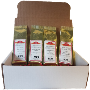 Non-Flavored Sampler - 4 samples - Jumpy Monkey® Coffee