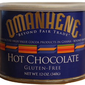 Hot Cocoa - Omanhene - is made with premium natural cocoa beans, carefully harvested and roasted to perfection to deliver a rich, smooth, and creamy cup of hot cocoa.