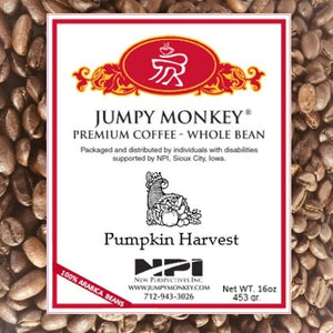 Pumpkin Harvest - creamy, pumpkin delight - Jumpy Monkey® Coffee