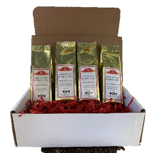 Flavored Sampler Box - 4 samples - Jumpy Monkey® Coffee