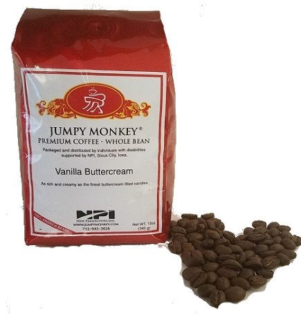 Vanilla Buttercream - rich and sweet | Jumpy Monkey Coffee